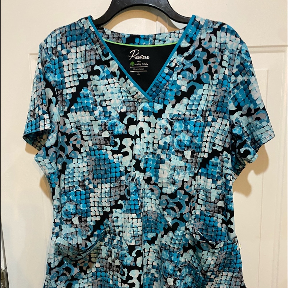 Healing Hands Scrub Top